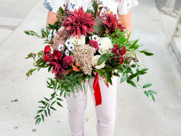 Large & Wild Wedding Bouquet  in Warsaw, IN | ANDERSON FLORIST & GREENHOUSE