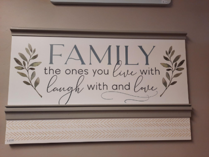 Large Wooden Sign Giftware