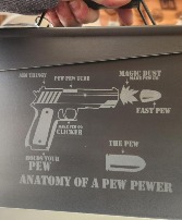 Laser Engraved Ammo Box gift