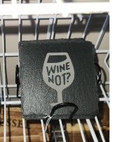 Laser Threaded Etched Coasters gift