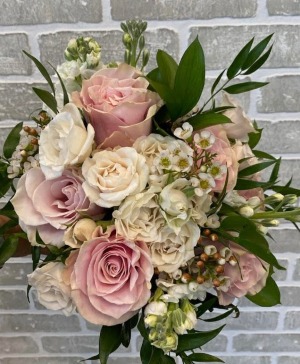 Last Minute Bridal Bouquet and Bout Set 