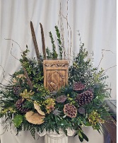 Last Walk with Nature Urn Wreath
