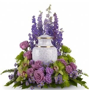 Lasting Lavender Beauty Urn Arrangement