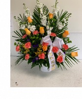 Lasting Memories  Sympathy Basket 
