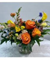 Late Summer Sunrise Vase Arrangement