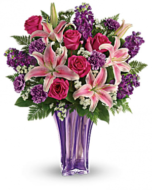 Lavender Luxurious Vased Arrangements