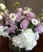 Lavendar Love  Table Arrangement 