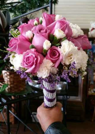 Lavendar Romance Wedding Bouquet