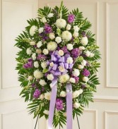 Lavender and White Spray  Funeral 