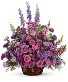 Lavender Basket Basket