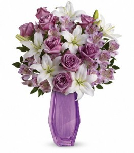 Lavender Beauty Bouquet Anniversary 