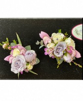 Lavender Breeze Corsge & Boutinierre set Prom Flowers
