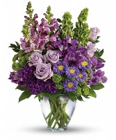 Lavender Charm Bouquet Vase