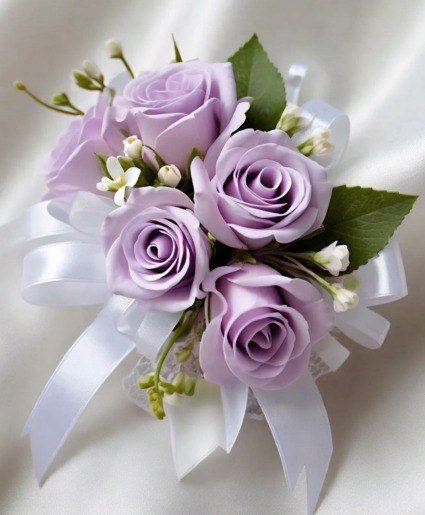 Lavender Corsage