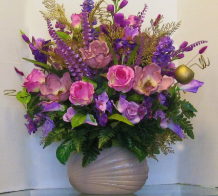 Lavender Dream Bouquet Extra Large Lavender Silk Arrangement