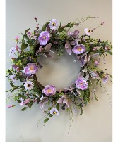 24 " Lavender Dreams  Artificial Wreath  