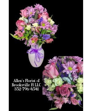 Lavender Dreams  Fresh cut flowers in a vase