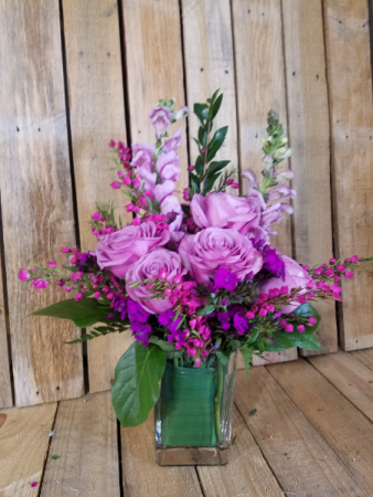 Lavender elegance Fresh arrangement