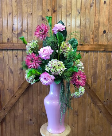 Mauve Florals Silk Arrangement in Fort Worth, TX | DARLA'S FLORIST