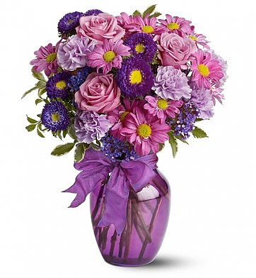  Lavender Garden Bouquet 