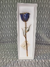 Lavender Gold Dipped Rose 