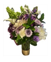 Lavender Goodie Flower Arrangement