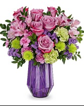 Lavender Hues Keepsake purple Vase