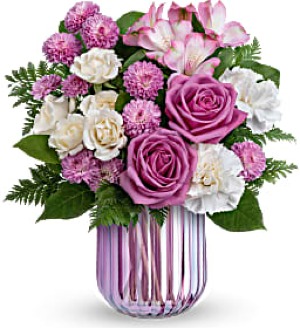 Lavender in Bloom Bouquet Spring