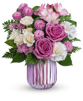 Lavender In Bloom Bouquet T23E200A by Teleflora