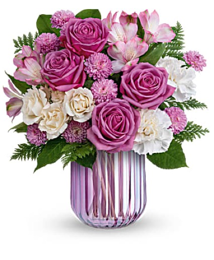 Lavender in Bloom vase arrangement