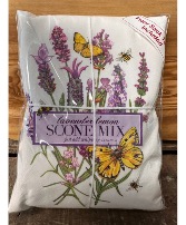 Lavender Lemon Scone Mix with Flour Sack Towel 