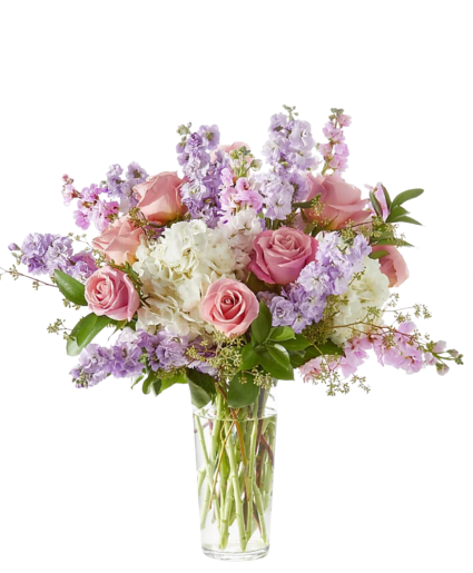 Lavender and Linen Fresh Arrangement