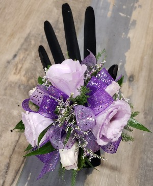 Five Lavender Lisianthus 