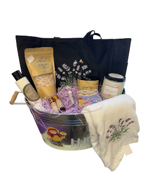 Lavender Love spa Self Care set