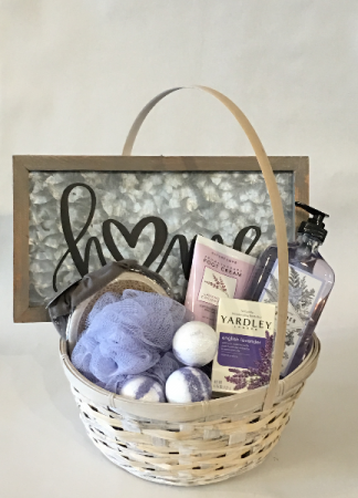 Lavender Luxury Mother S Day Bath Basket In Moses Lake Wa Floral Occasions