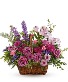 Lavender Meadow Basket 