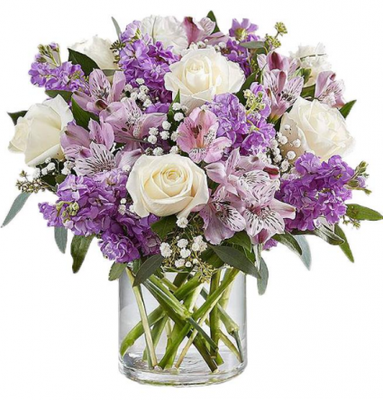Lavender Memoires Fresh Vase