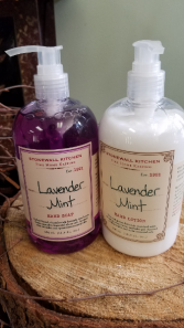 Lavender Mint  Lotion & Hand Soap Basket
