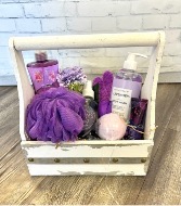 Lavender Pamper  Handle Box
