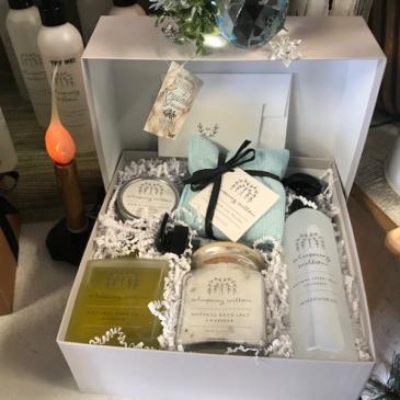 Lavender Premium Luxury Gift Set by Whispering Willow in Portland, MI | COUNTRY CUPBOARD FLORAL