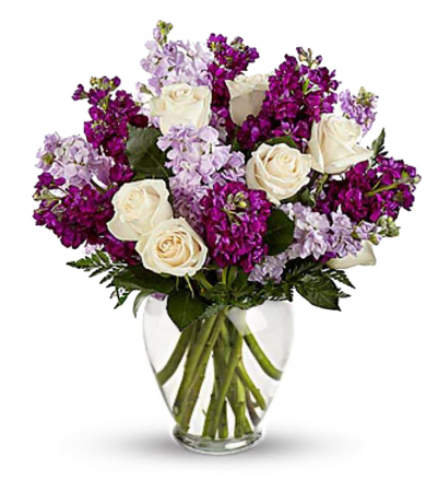 Lavender Princess Arrangement In Riverside, Ca - Riverside Bouquet Florist