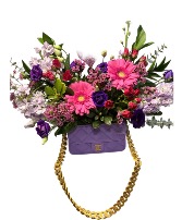 Lavender purse 