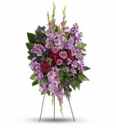 Lavender Reflections Spray floral arrangement