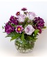 Lavender Rose Bowl Mixed arrangment
