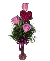 Lavender Rose BudVase 