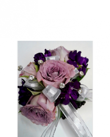 Lavender Rose Corsage 