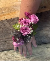 Lavender Rose  Wrist Corsage