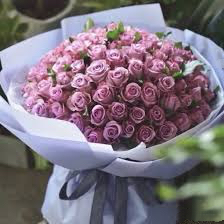 Lavender roses bouquet  