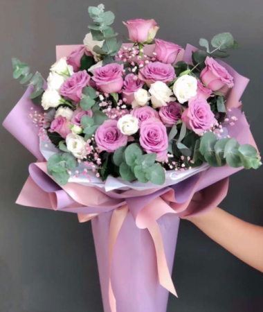 Lavender Roses Bouquet