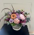 Lavender Shimmer Ceramic Arrangement